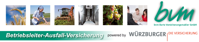 Betriebsleiter-Ausfall-Versicherung powered by Würzburger Versicherungs-AG