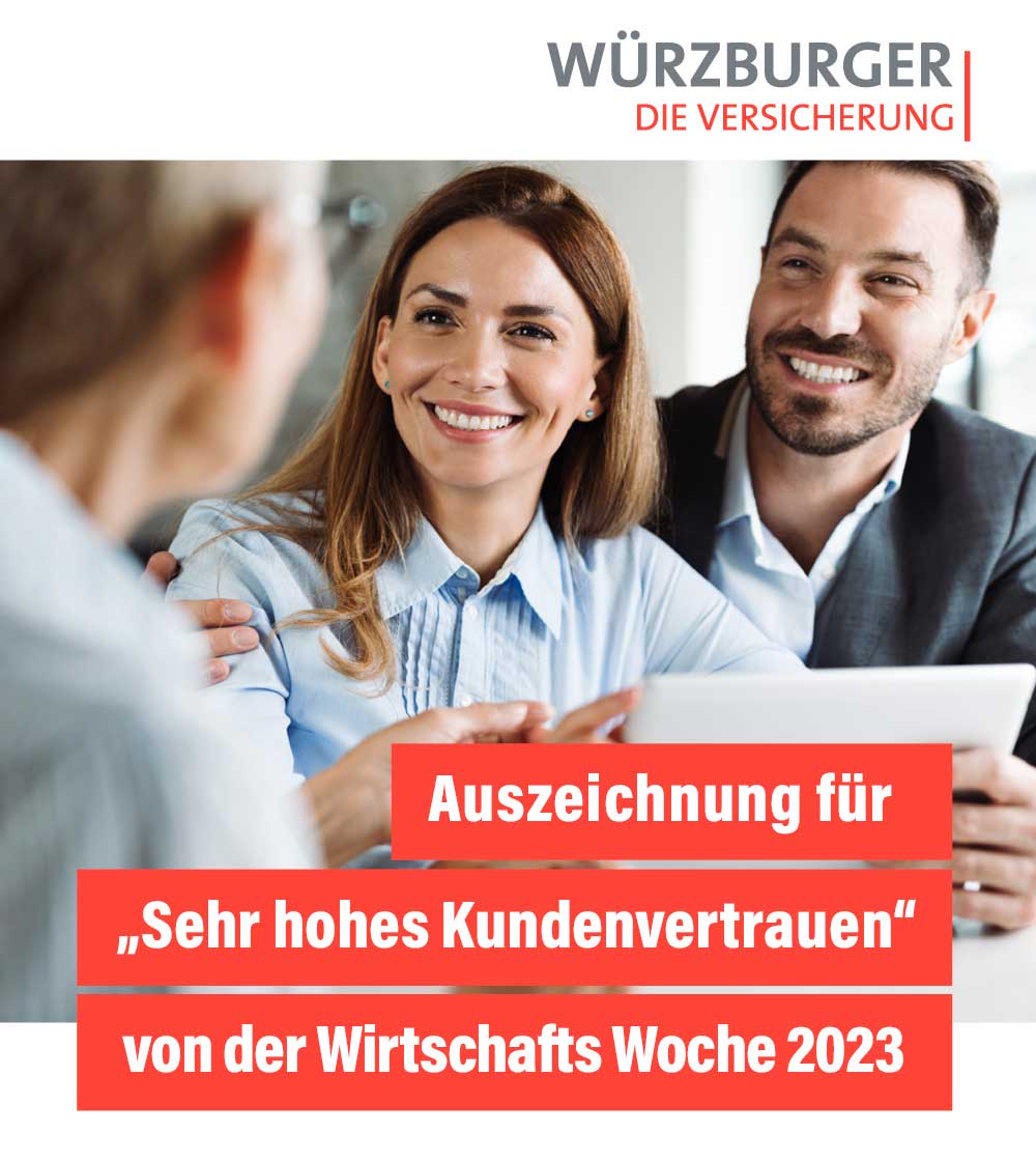 Auszeichnung der WirtschaftsWoche Sehr hohes Kundenvertrauen 2023