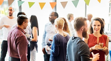 Extras und Aufmerksamkeit für Arbeitnehmenr der Wuerzburger Versicherungs-AG